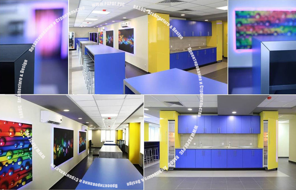 Кафе и зоны питания