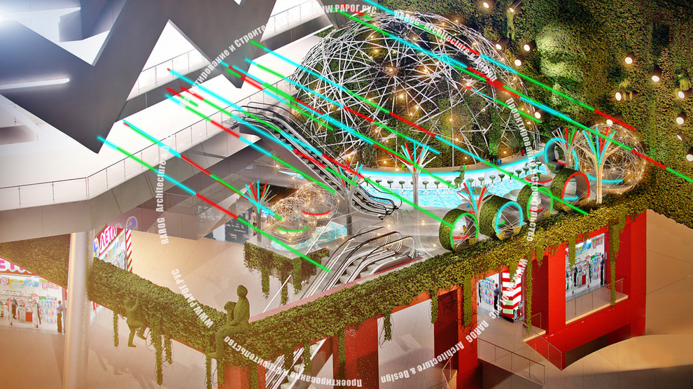 Кафе и зоны питания