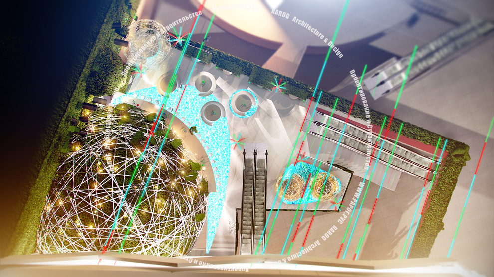 Кафе и зоны питания