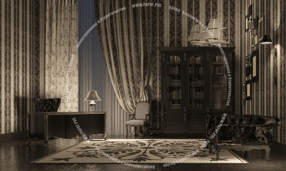 Интерьеры в классическом и восточном стилях