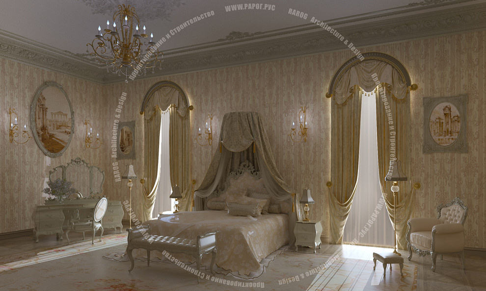 Интерьеры в классическом и восточном стилях