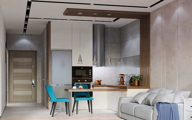 Дизайн малогабаритной квартиры  30 квадратов