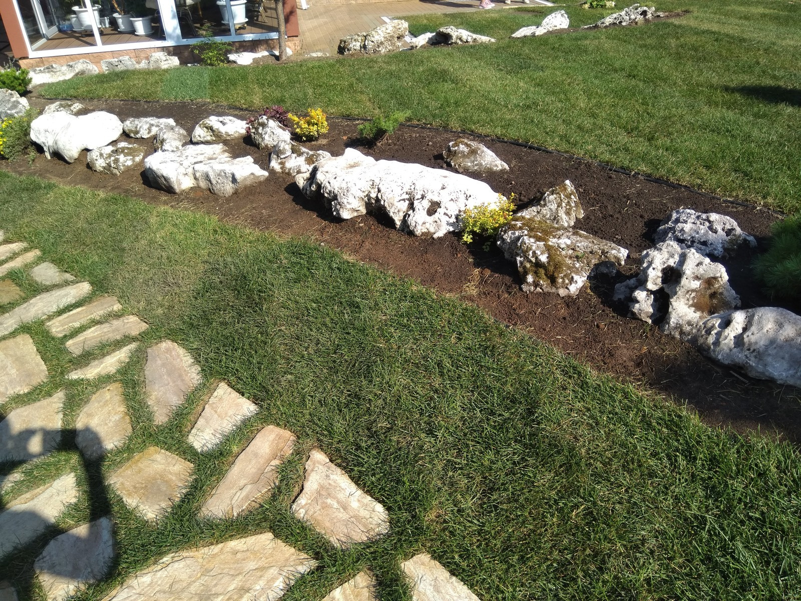 Ландшафтный дизайн в коттеджном поселке под Ижевском