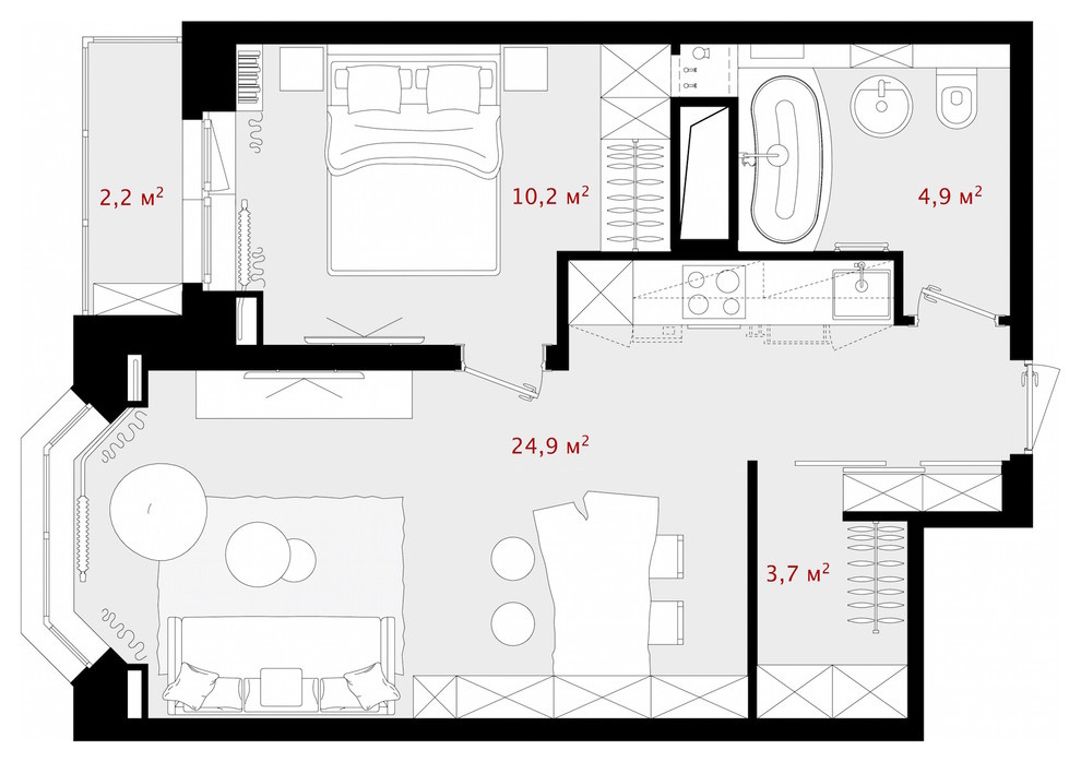 Футурама | Futurama | 44 м2