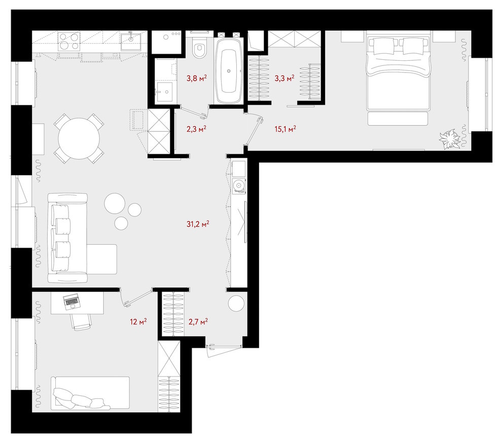 Яркий лофт | Bright loft