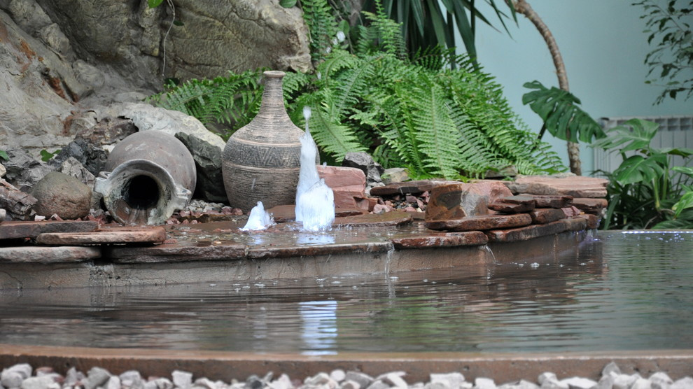 Водоем в интерьере