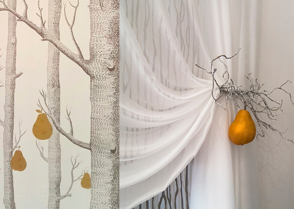 Шторы в дизайнерскую квартиру. Неоклассика. 2019