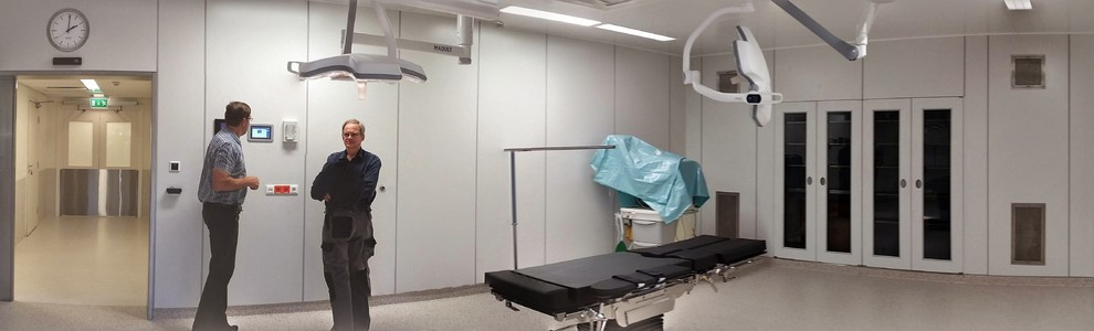 lighting / climate / music in the hospital