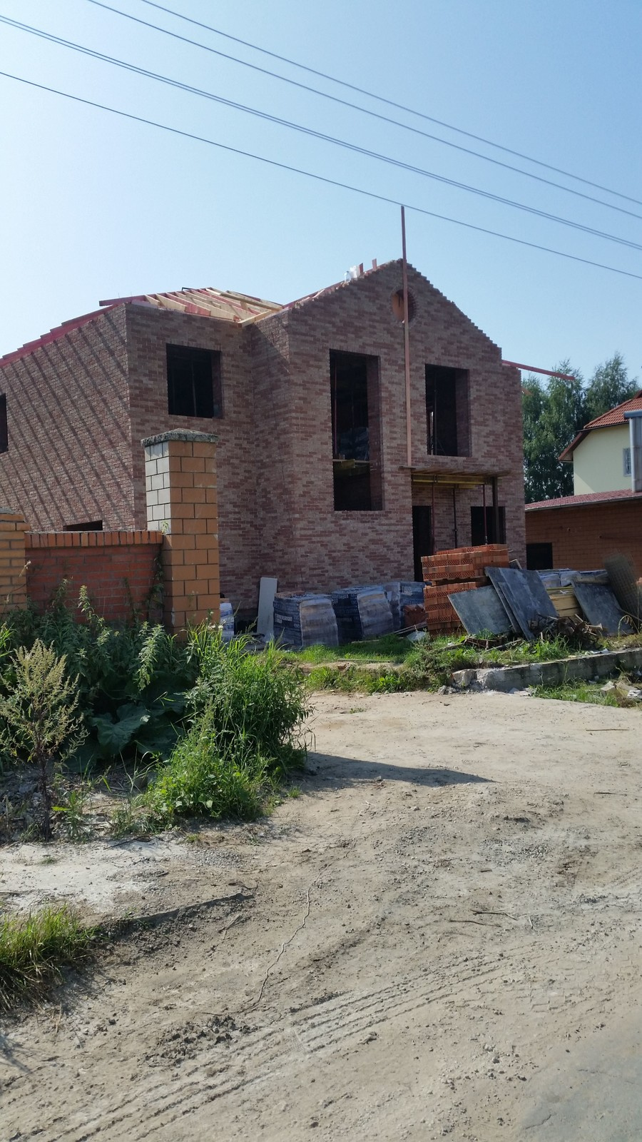 Строительство одного коттеджа