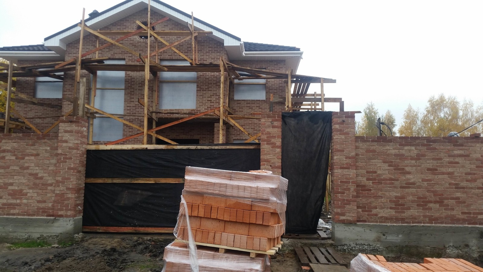 Строительство одного коттеджа