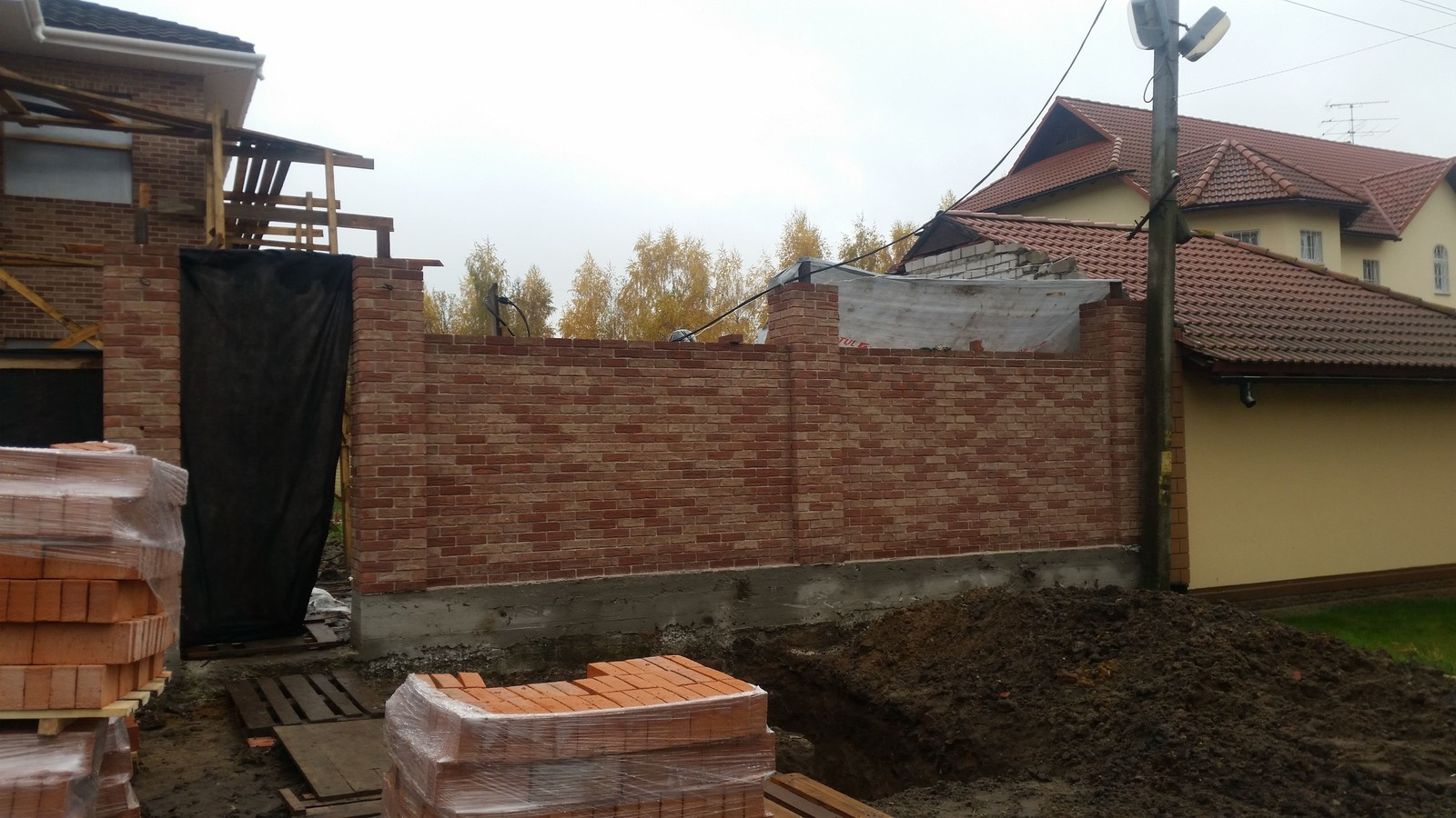 Строительство одного коттеджа