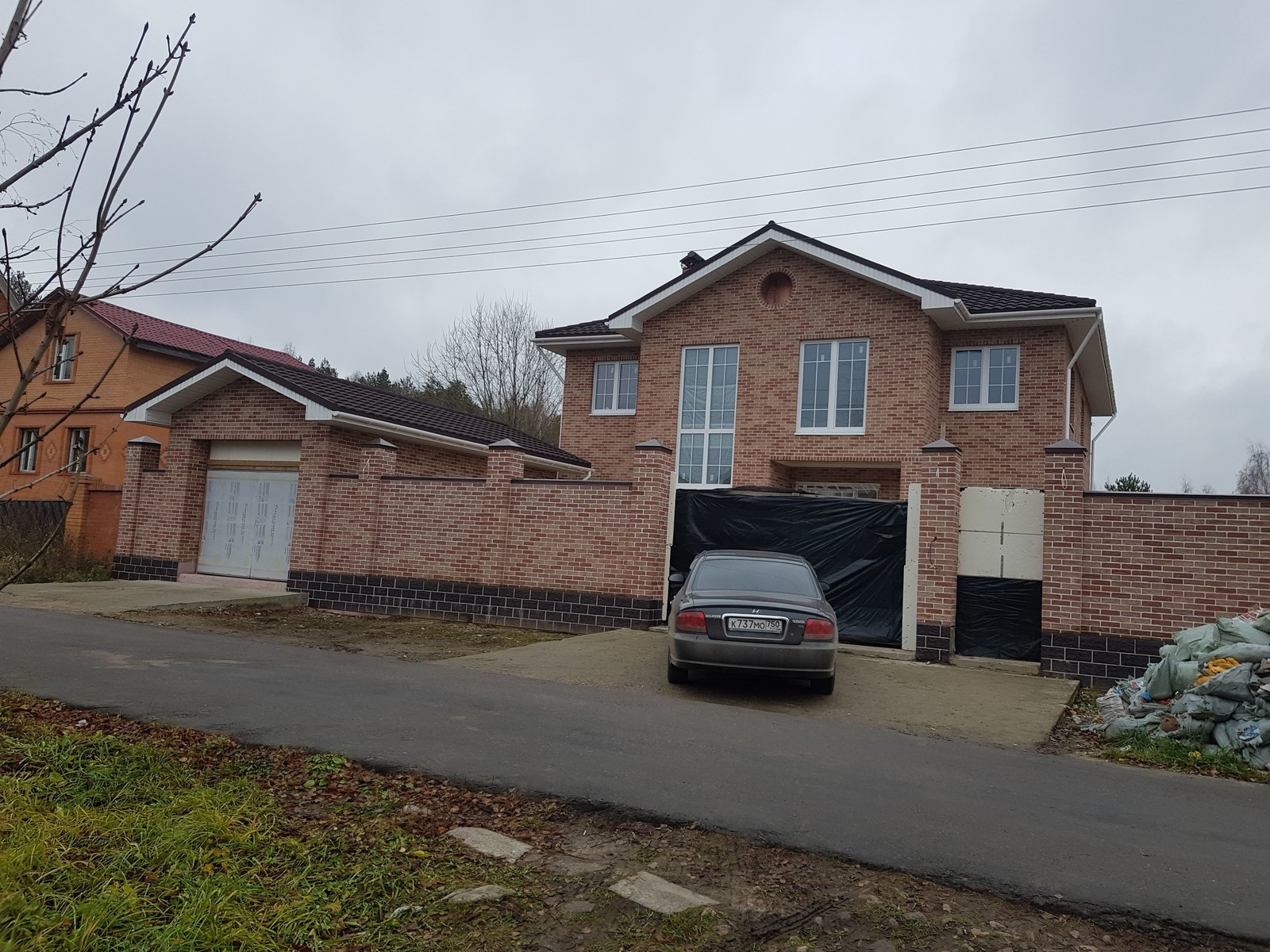 Строительство одного коттеджа