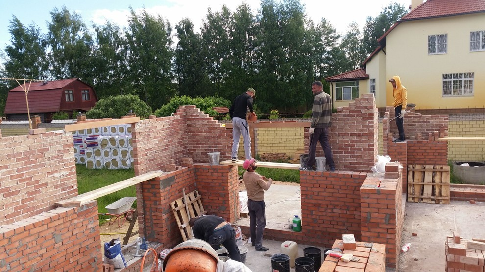 Строительство одного коттеджа