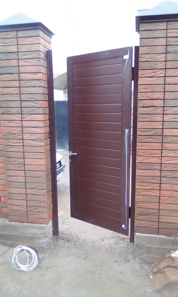 Монтаж автоматических сдвижных ворот DoorHan