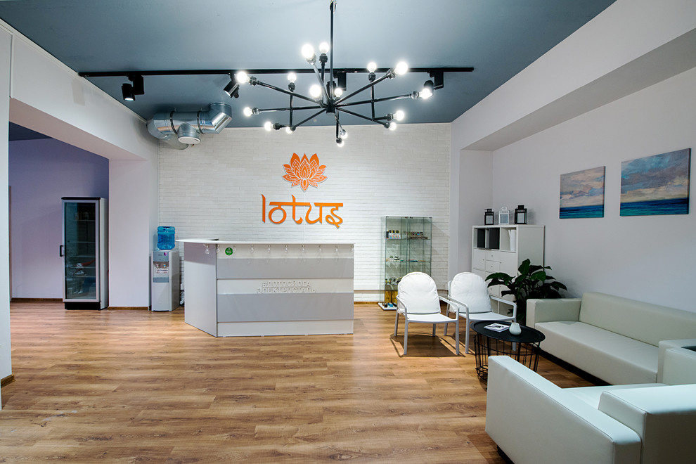 Съемка студии йоги Lotus