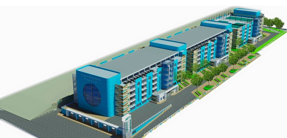 Обложка проекта: Многоуровневая парковка