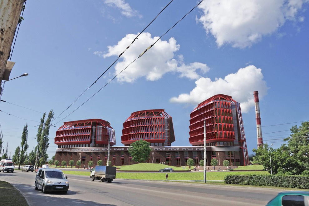 Жилой комплекс с нежилыми помещениями