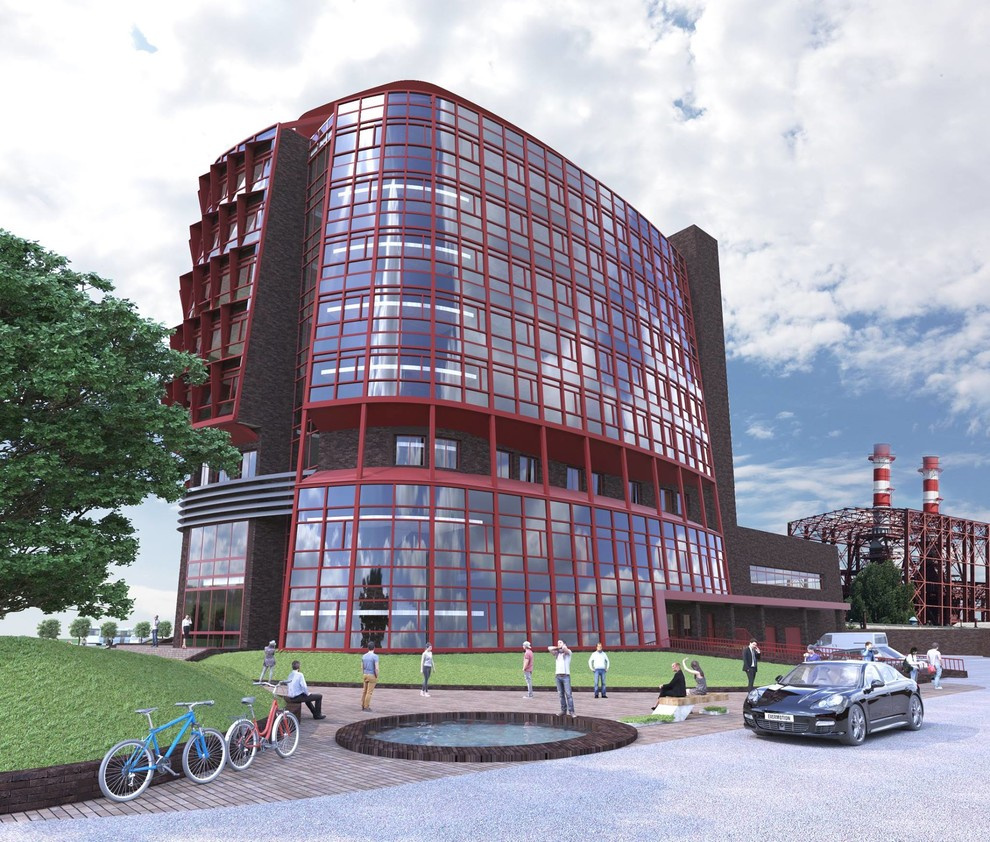 Жилой комплекс с нежилыми помещениями