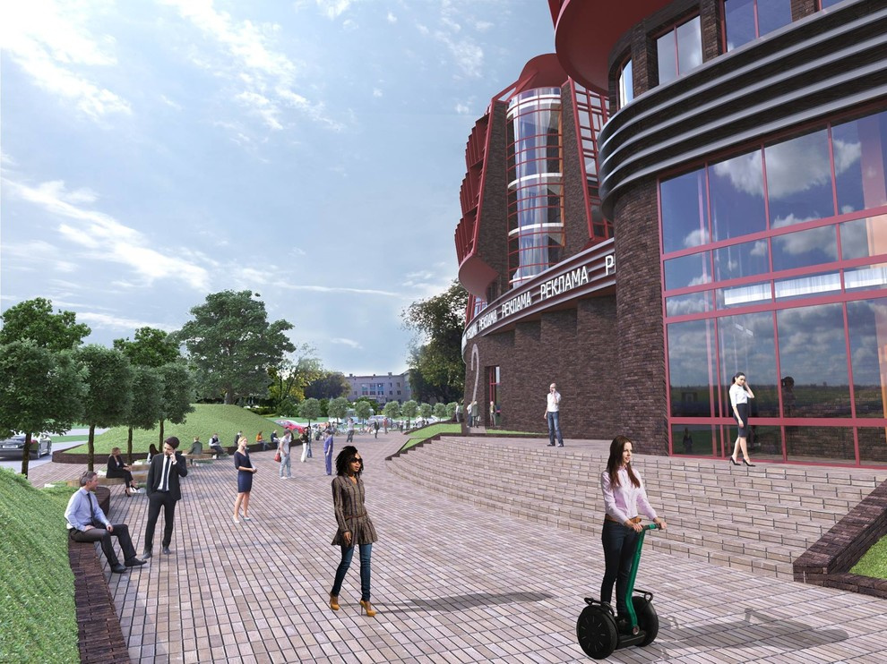 Жилой комплекс с нежилыми помещениями