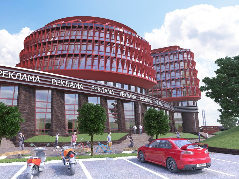 Жилой комплекс с нежилыми помещениями