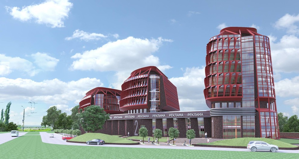 Жилой комплекс с нежилыми помещениями