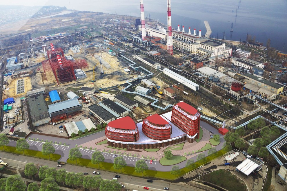 Жилой комплекс с нежилыми помещениями