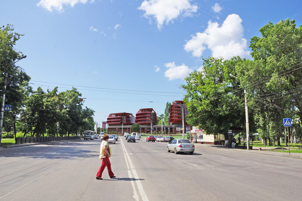 Жилой комплекс с нежилыми помещениями