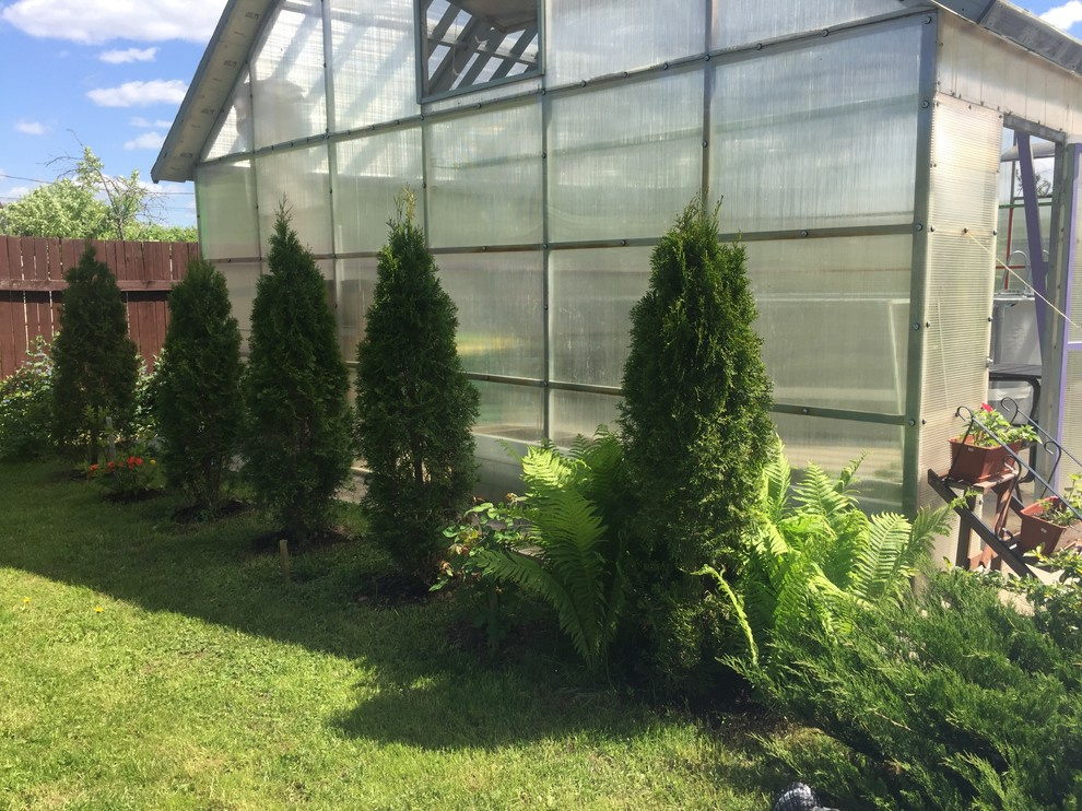 Ландшафтный проект узкого участка