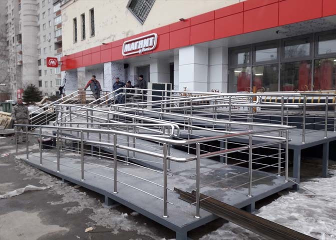 Обложка проекта: Ограждения из нержавейки