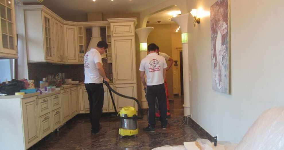 Обложка проекта: Уборка после ремонта