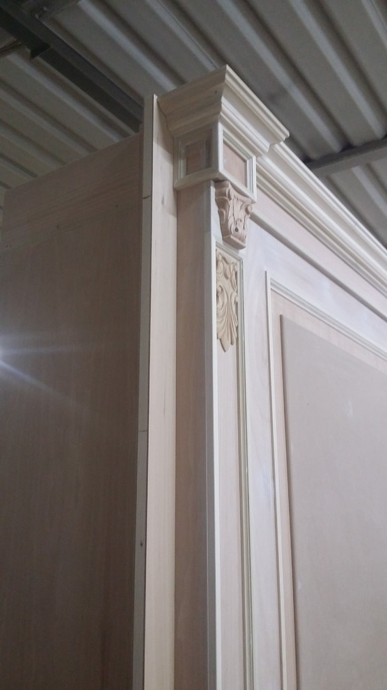 Armadio scorrevole decorato