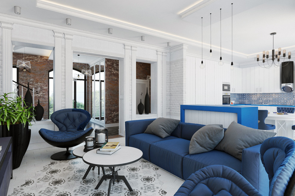Коттедж в стиле Loft и Нео Классика