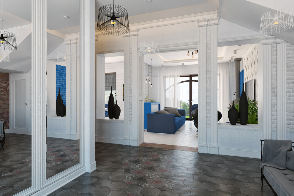 Коттедж в стиле Loft и Нео Классика