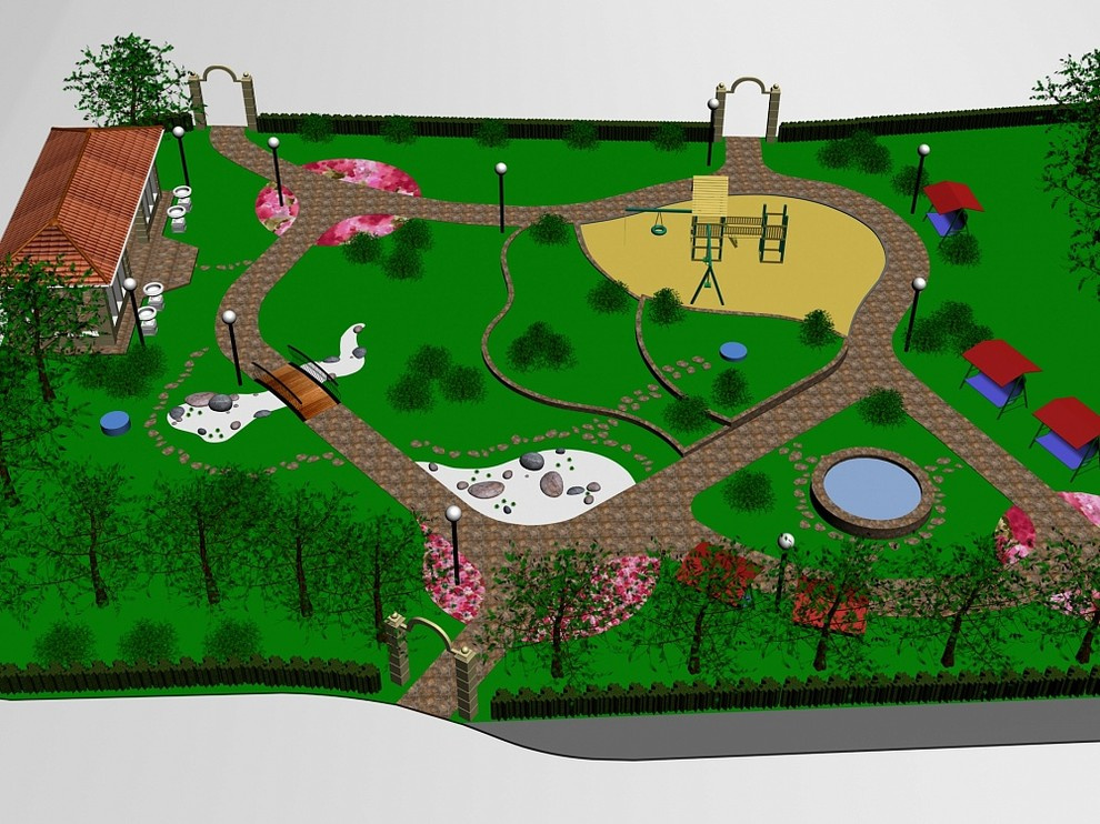 Озеленение