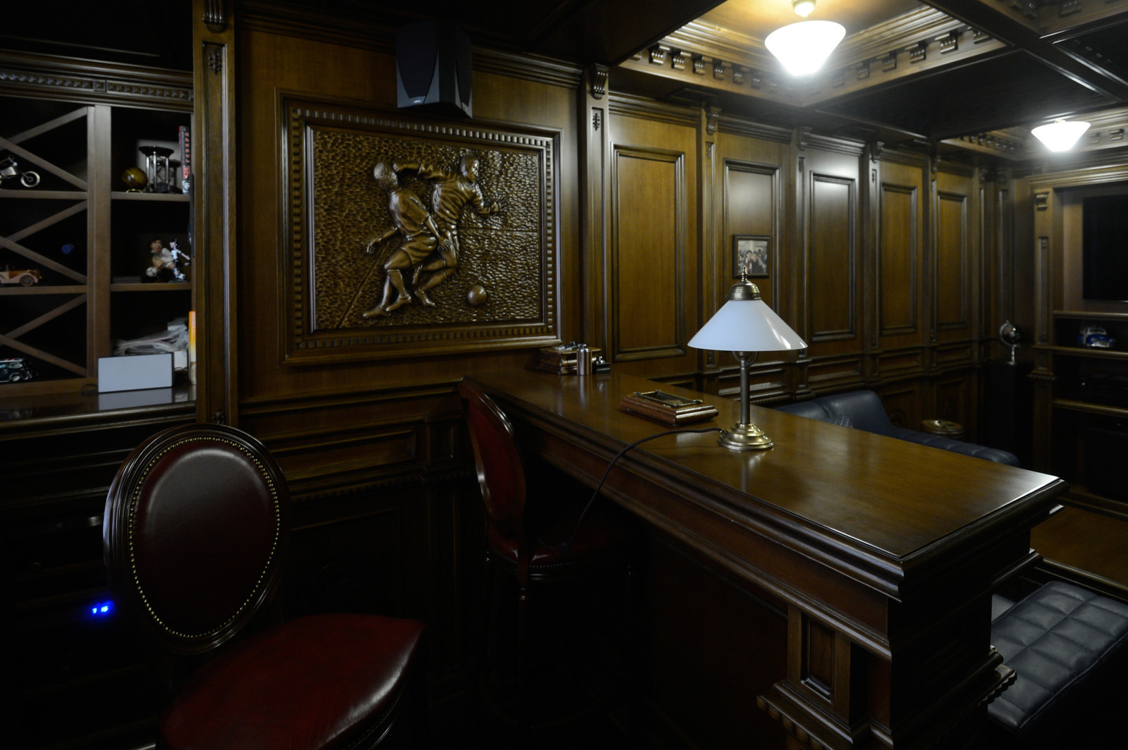 Кабинет для футбольного болельщика