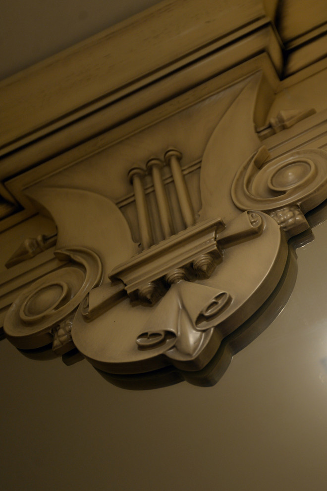 Гардеробная в мансардном помещении