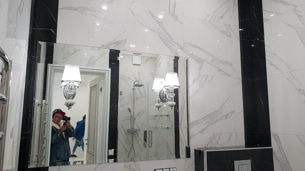 Ванные, душевые комнаты. Работы Компании Бабич.