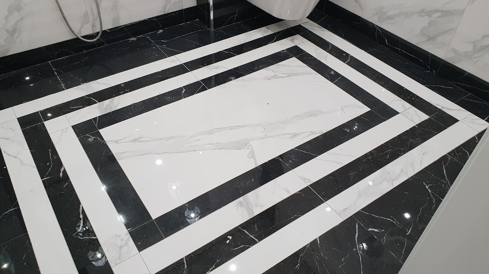 Ванные, душевые комнаты. Работы Компании Бабич.