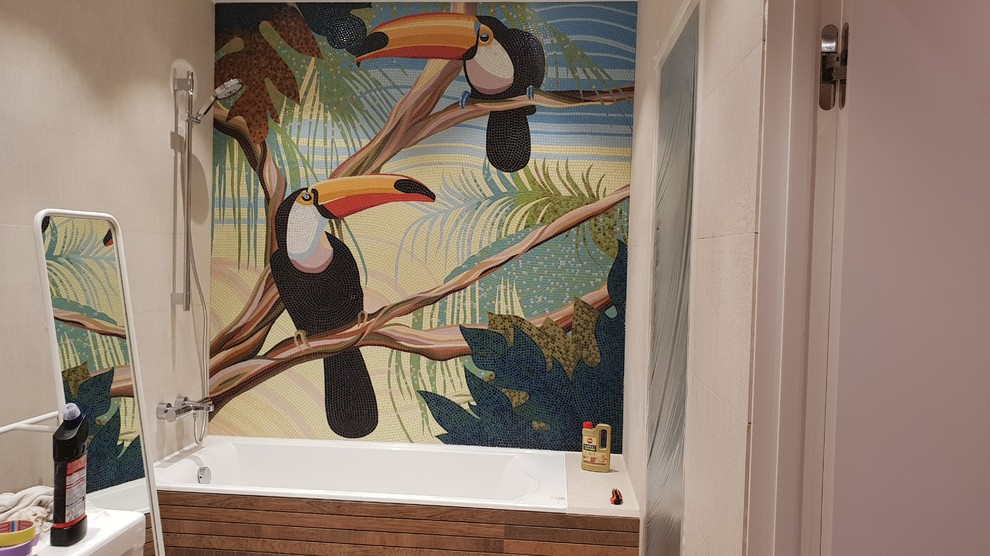 Ванные, душевые комнаты. Работы Компании Бабич.