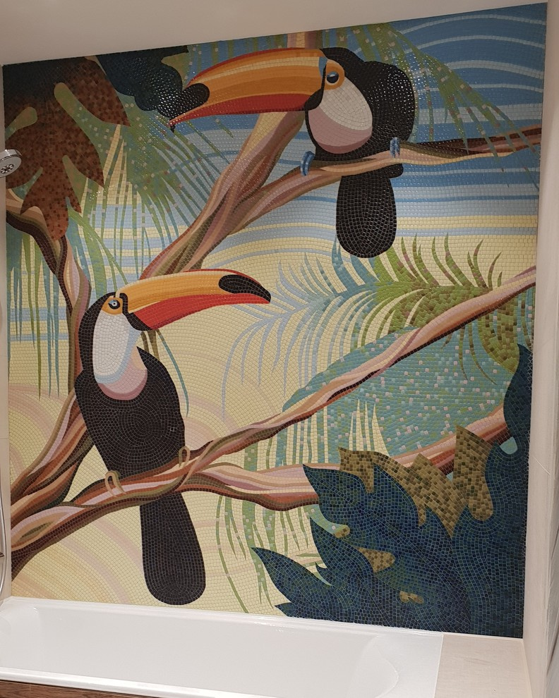 Ванные, душевые комнаты. Работы Компании Бабич.