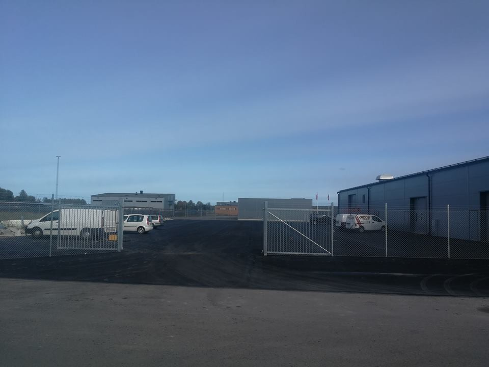 Köping  Industristängsel