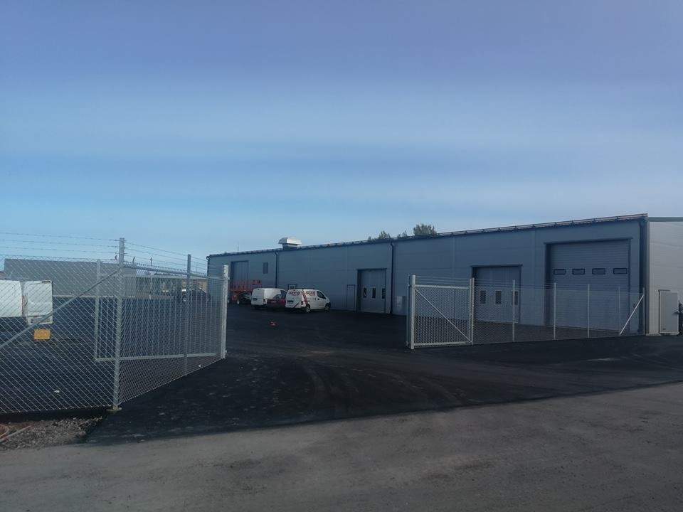 Köping  Industristängsel