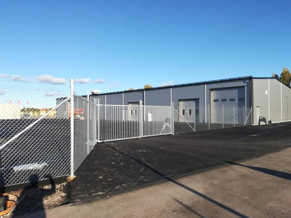 Köping  Industristängsel