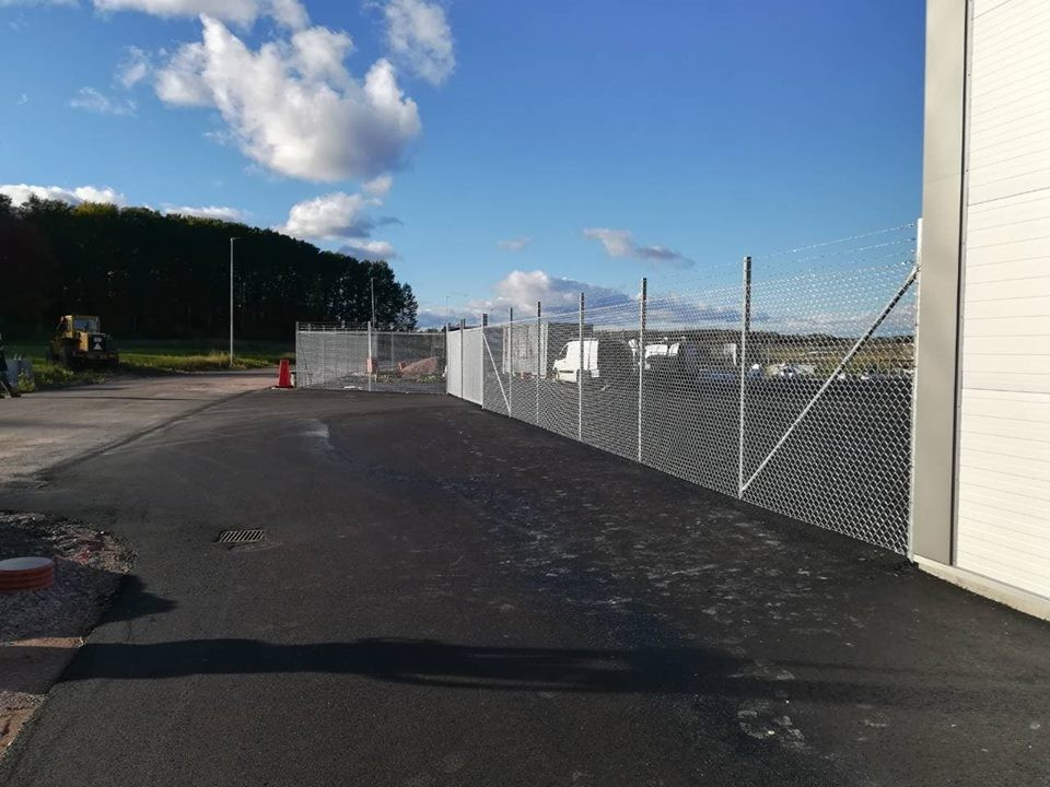 Köping  Industristängsel