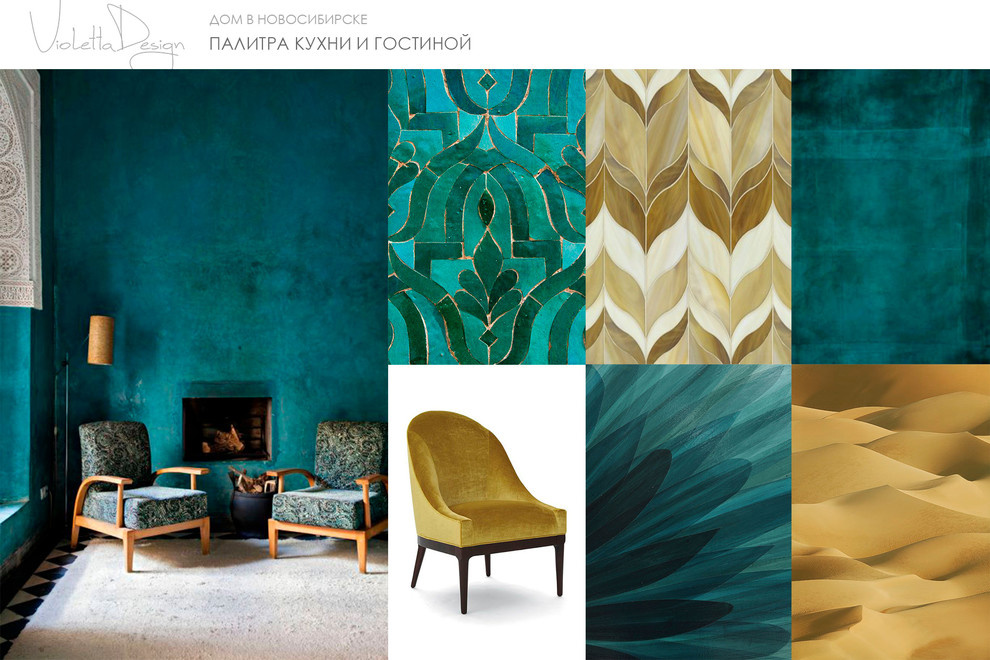 MoodBoard, карты вдохновения по цвету и стилистике, созданные для проектов