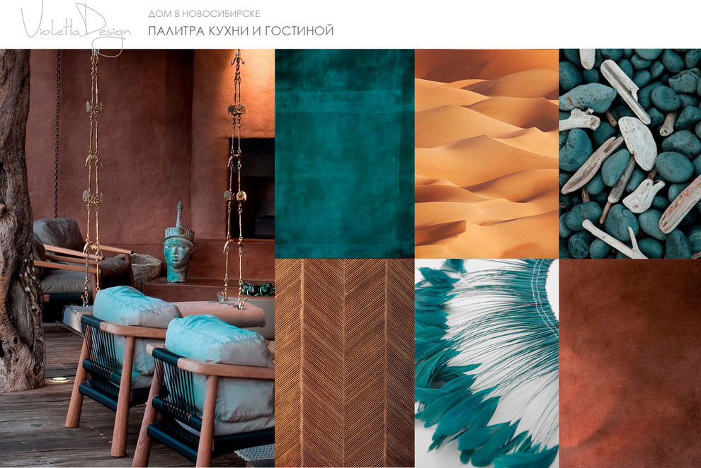 MoodBoard, карты вдохновения по цвету и стилистике, созданные для проектов