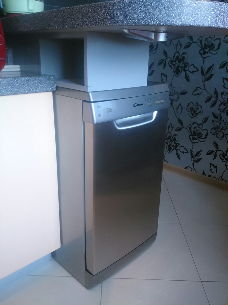 Обложка проекта: Installation of the dishwasher in the mounted kitchen