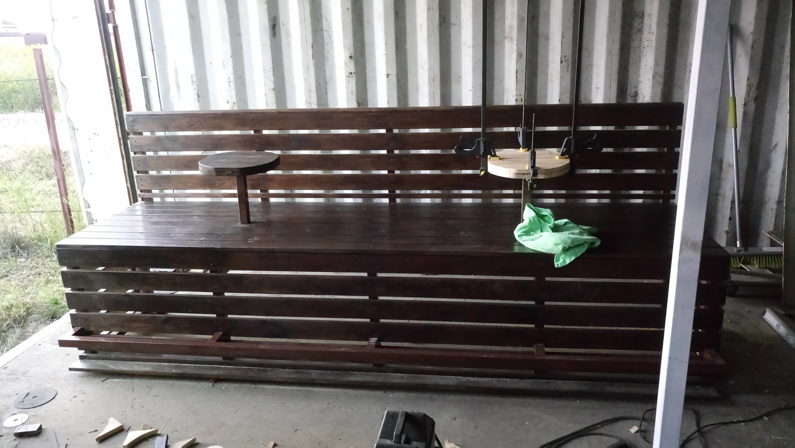 Outdoor Bench Special for Pitcher Pub Moscow