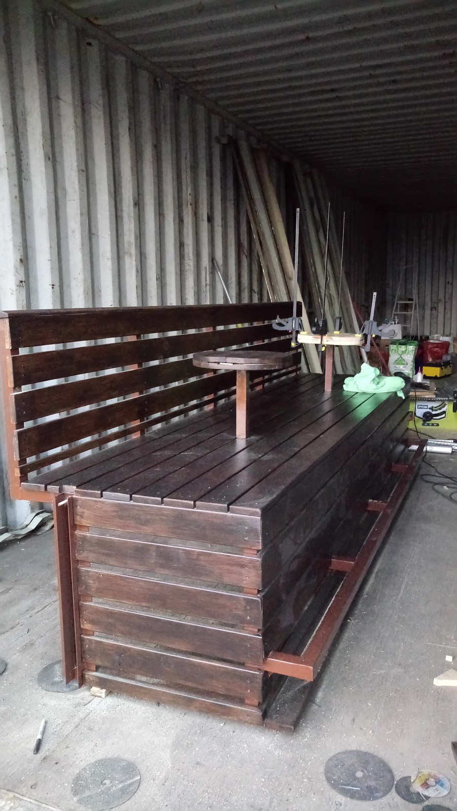 Outdoor Bench Special for Pitcher Pub Moscow