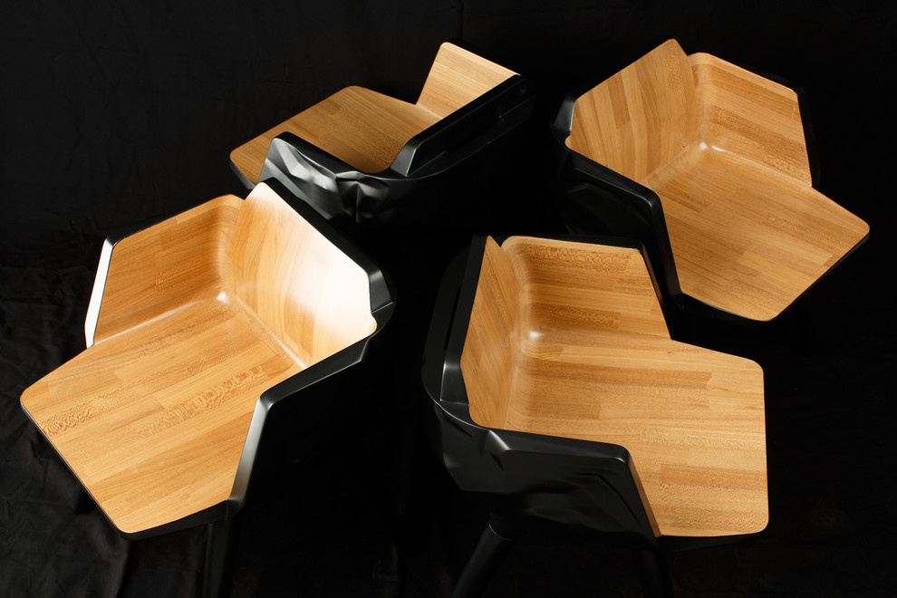 Rock Chairs: мебельное решение для ресторана Tanoju, Токио.